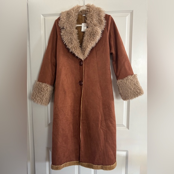 Source Unknown Jackets & Blazers - Faux Suede Long Coat